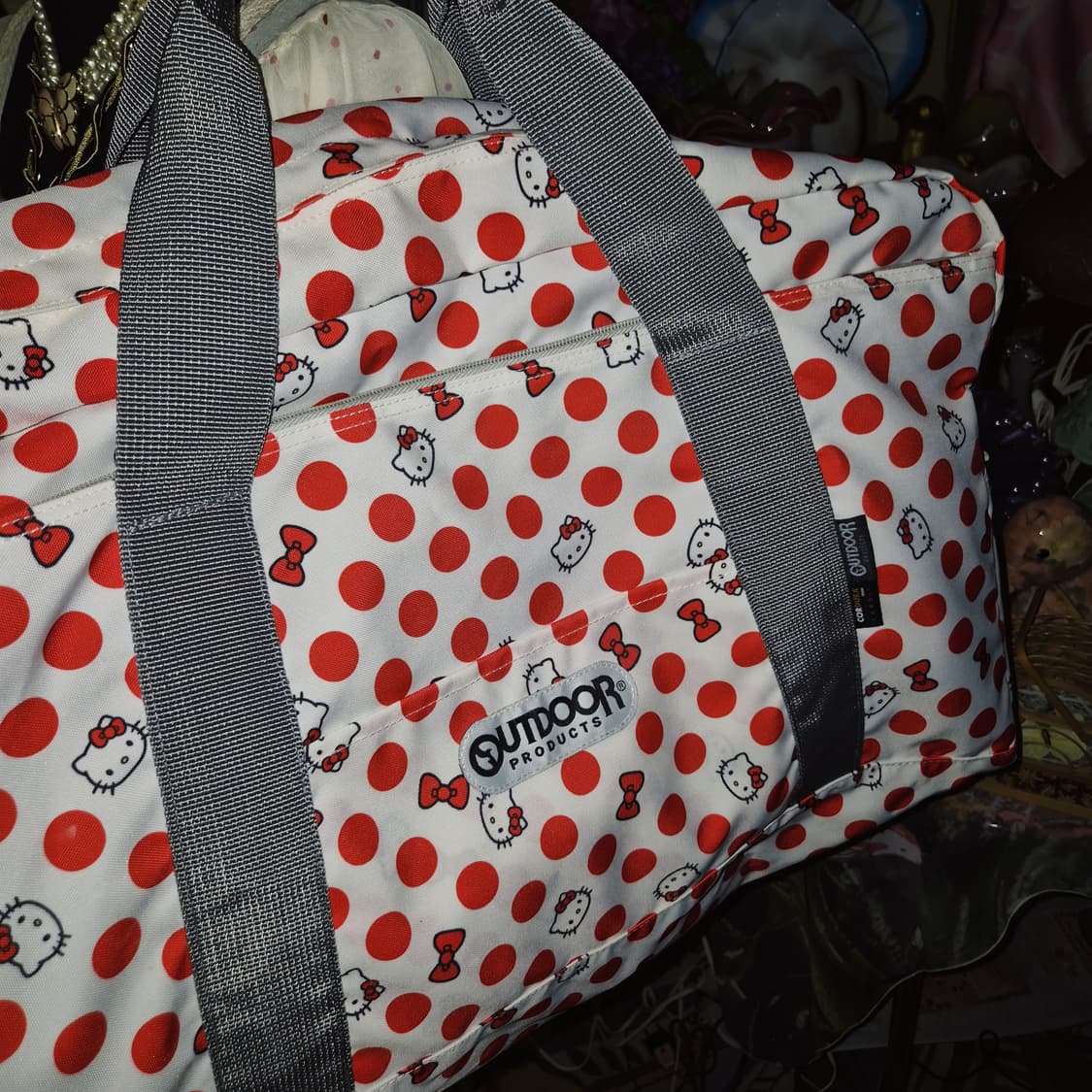 10s 아웃도어 키티 콜라보 3way 특대형 보스턴백 상품이미지6