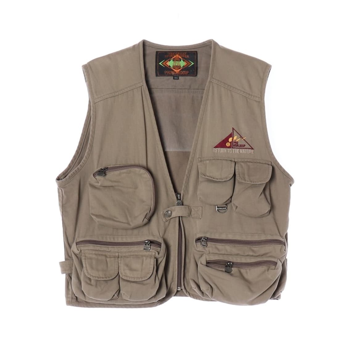 proworldcup 빈티지 유틸리티 베스트 M 상품이미지1