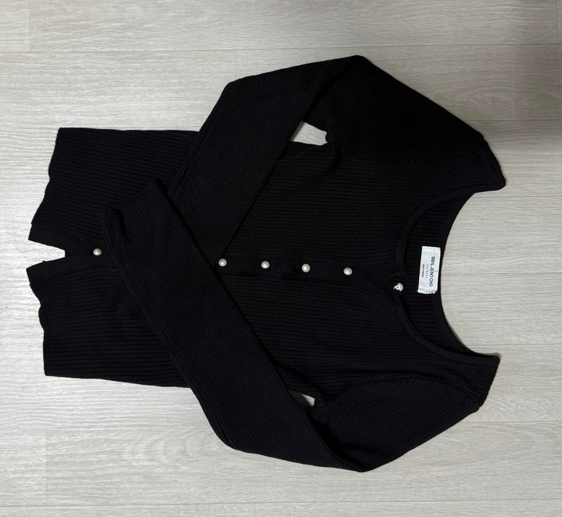 블랙 가디건 상품이미지2