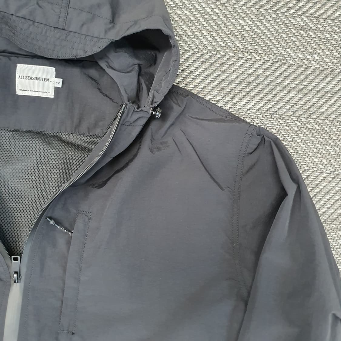 디미트리블랙 바람막이 후드집업 자켓 남자110 상품이미지3