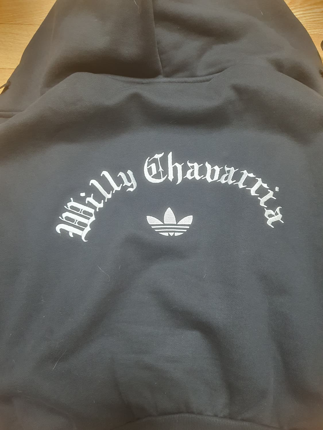 아디다스x 윌리차바리아 헤비웨이트 지퍼 후드S 상품이미지3