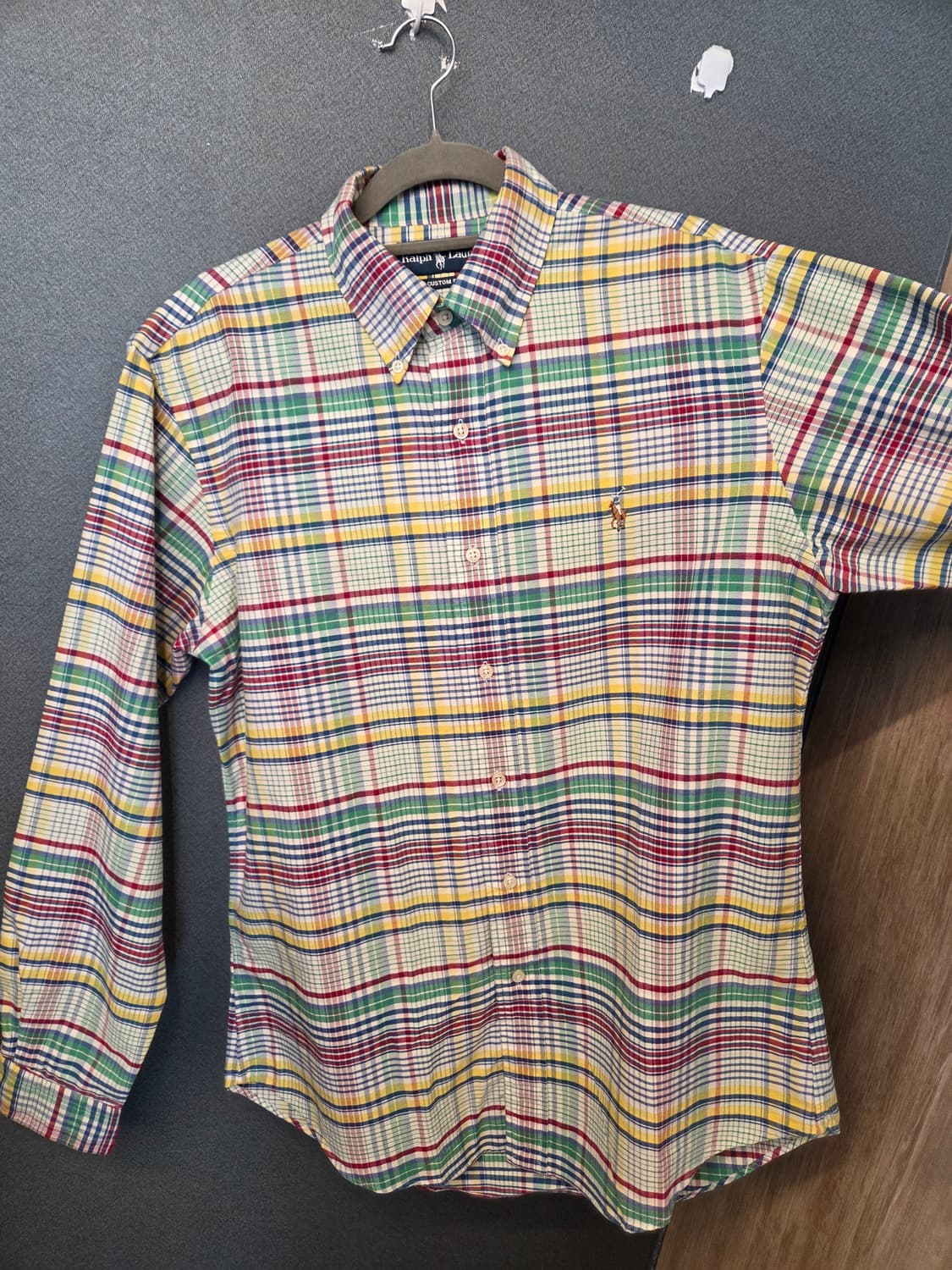 폴로랄프로렌 체크셔츠 (봄.가을용) 상품이미지4