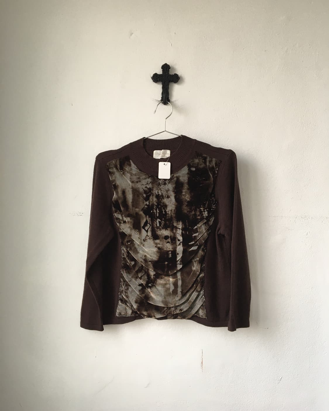 Shirring layer point knit 상품이미지2