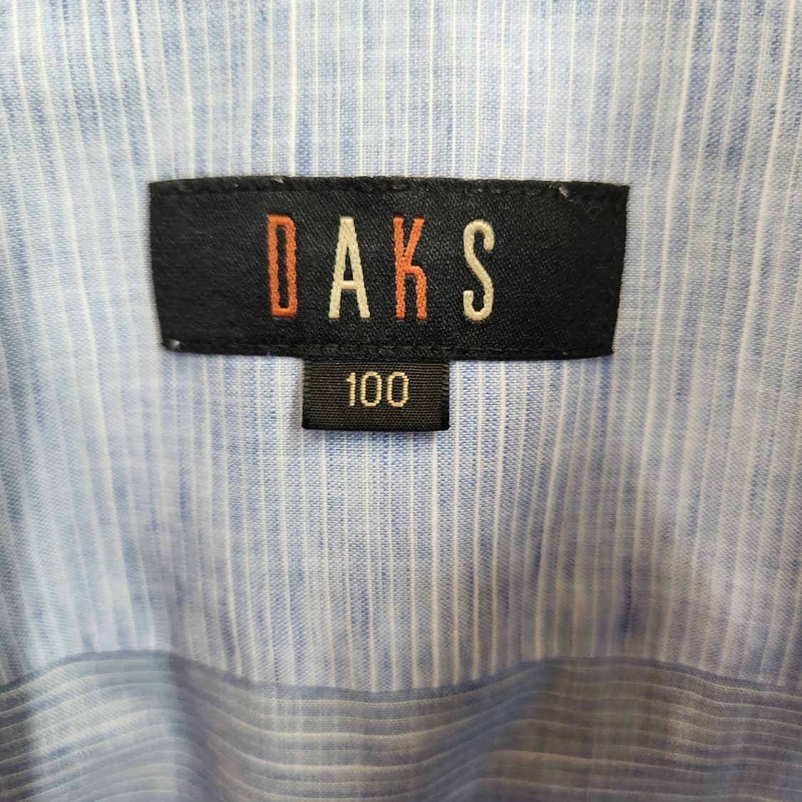 닥스 DAKS 여름 반팔 셔츠(마혼방) L 상품이미지4