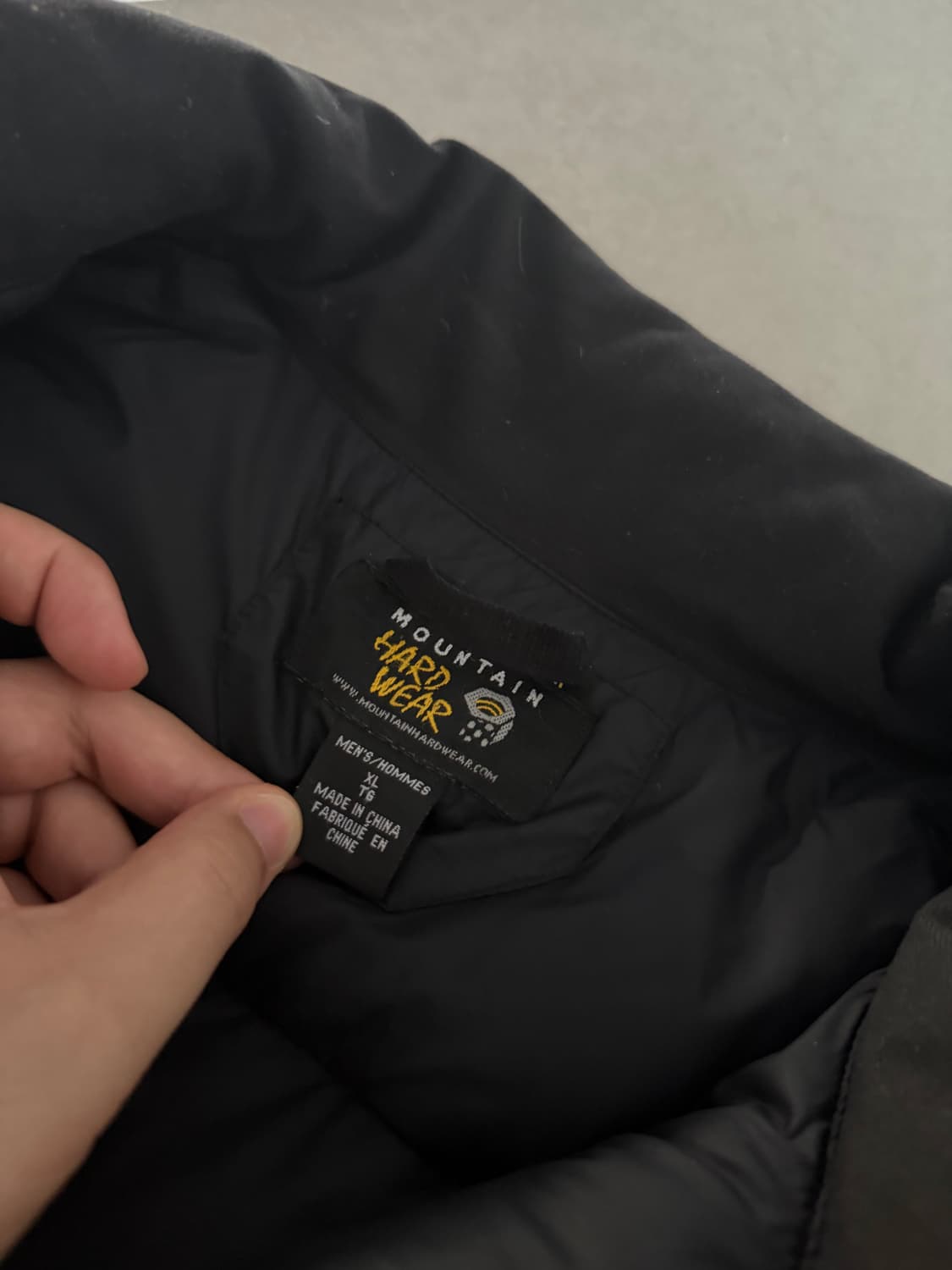 마운틴하드웨어 패딩 조끼 베스트 블랙 XL 상품이미지6