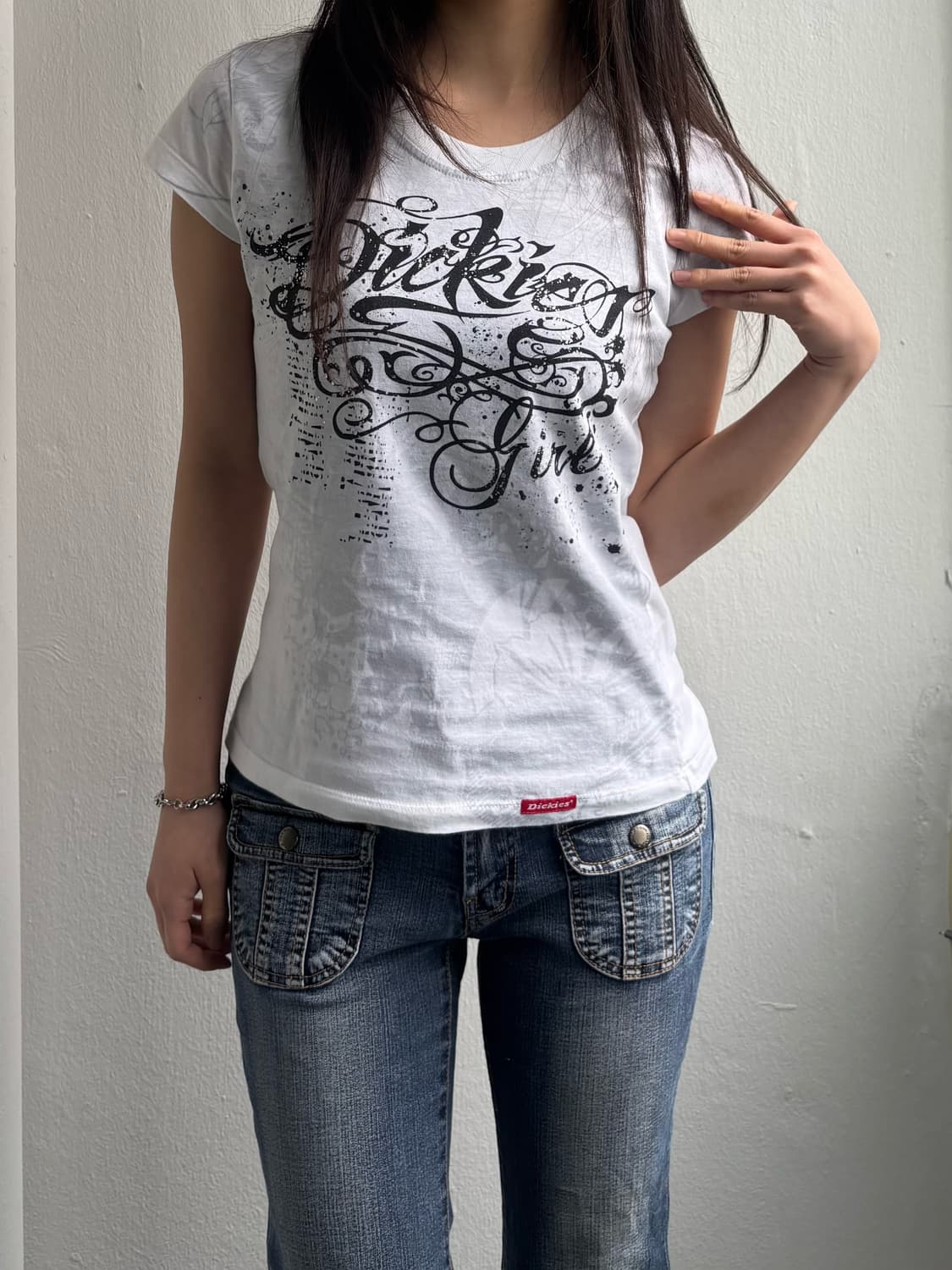 Dickies White Graphic T-Shirt 상품이미지4