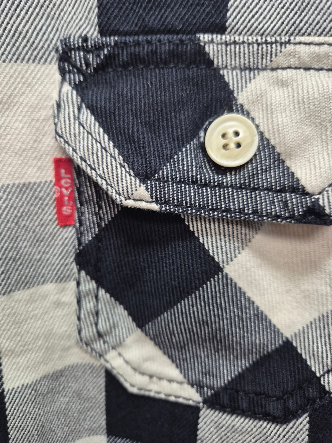 리바이스 체크셔츠 상품이미지2