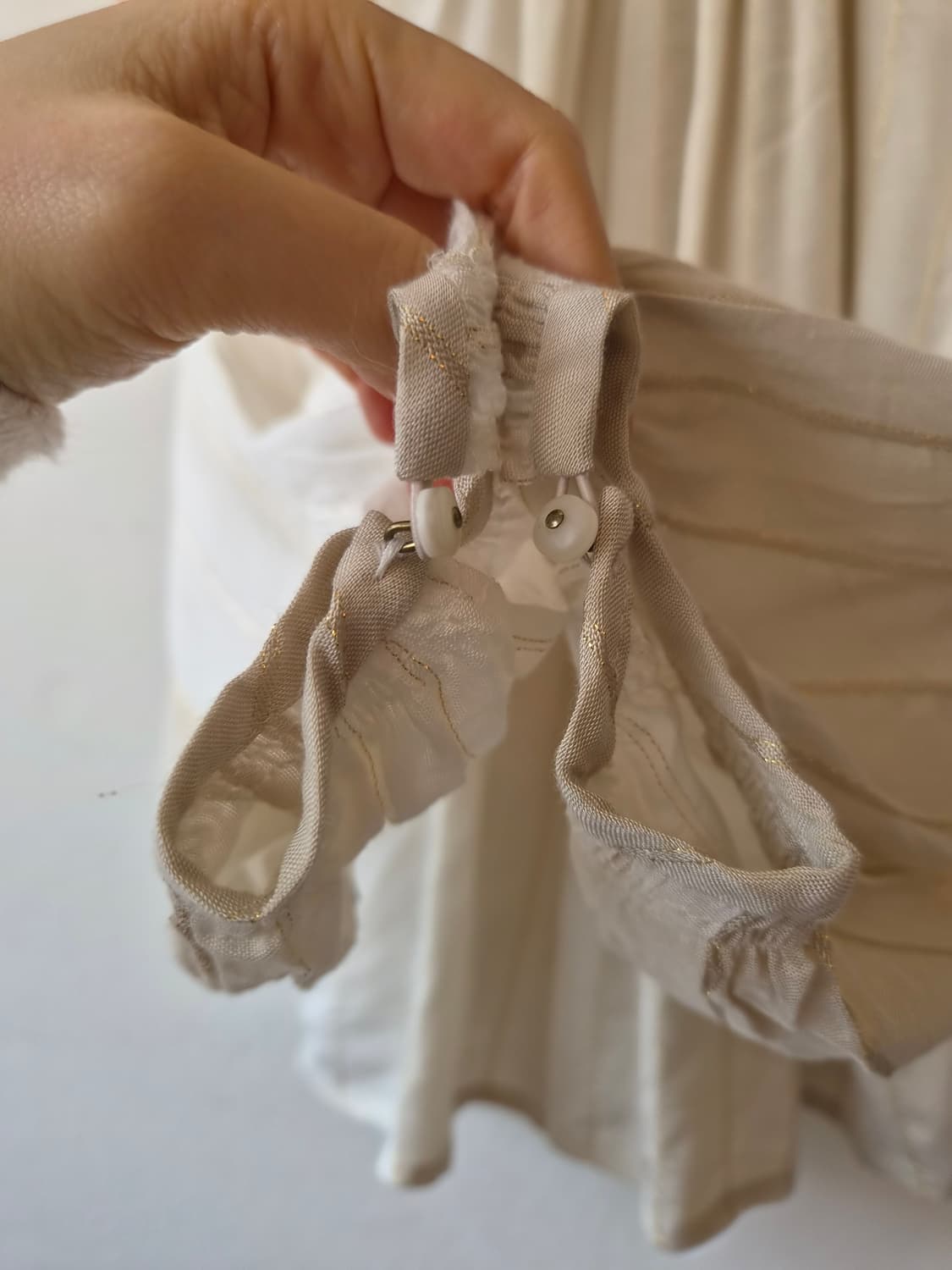 망고 여성 라운드블라우스 XS사이즈 상품이미지4