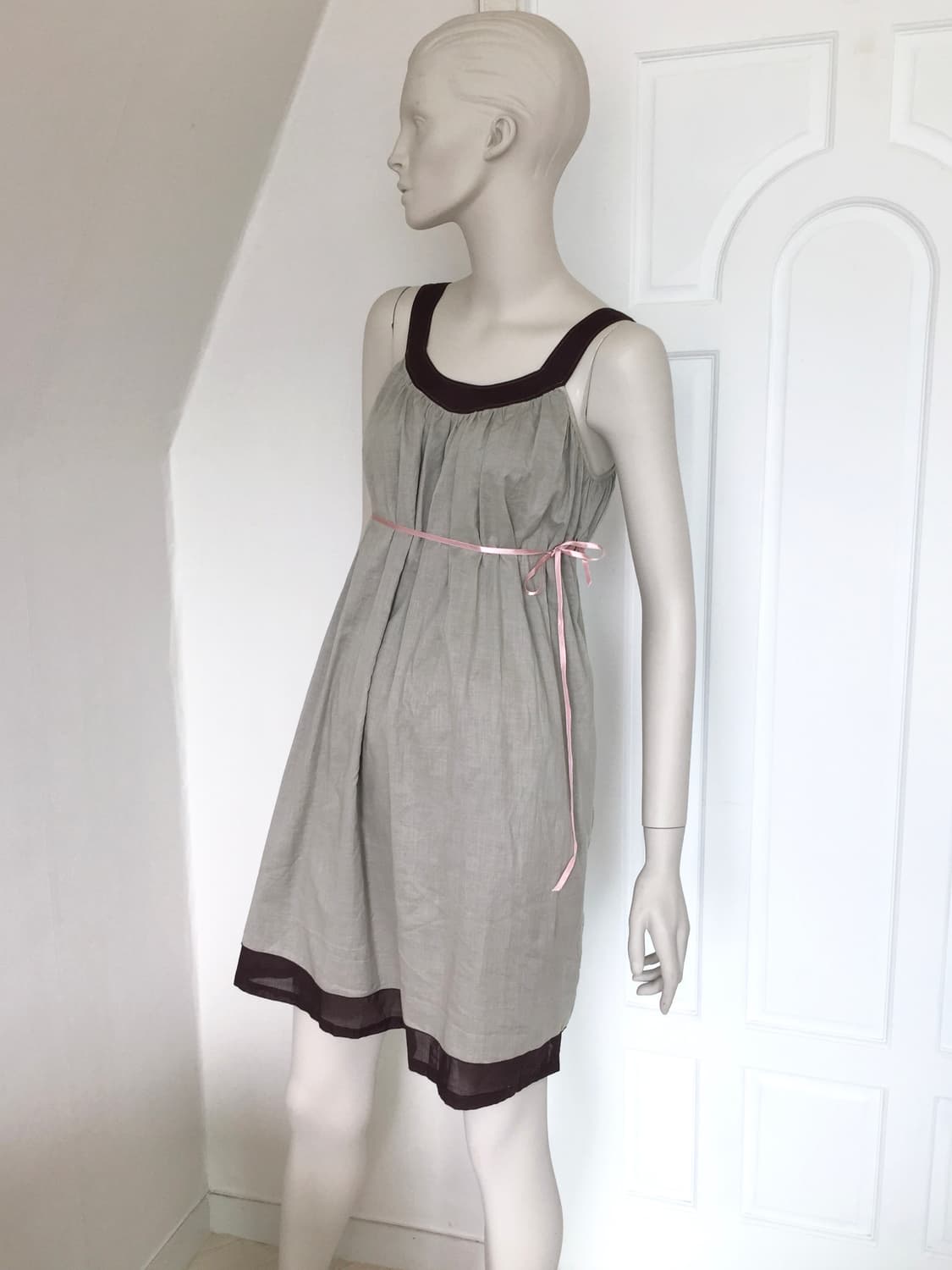 Babypink Strap  Cotton Dress 상품이미지2