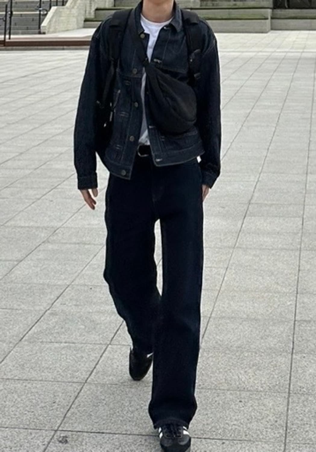 무탠다드 와이드데님 딥 인디고 상품이미지1