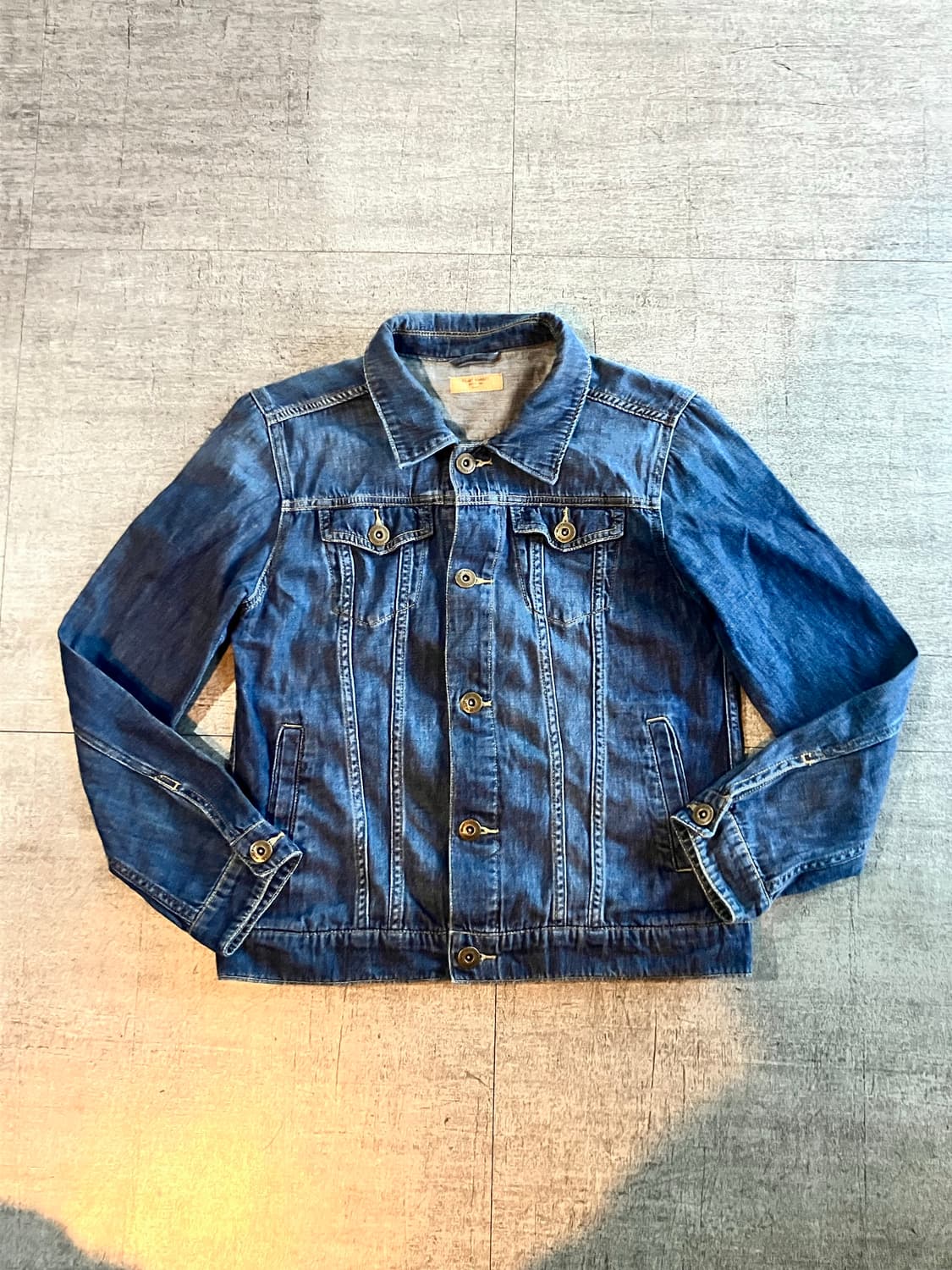 일본빈티지 Heartmarket 올드스쿨스트릿 트러커 데님자켓 상품이미지1