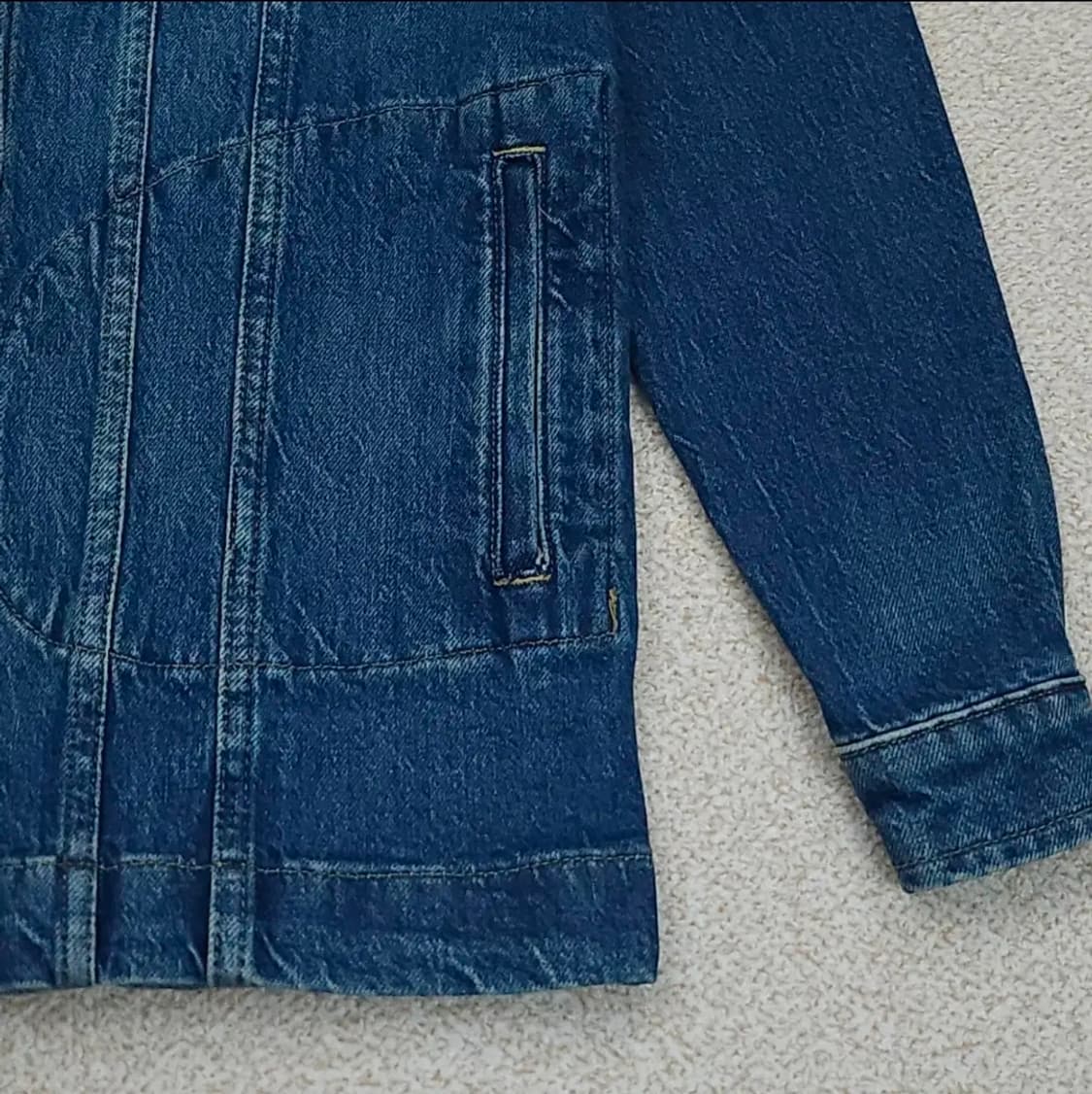 (XXS)랄프로렌 벨트 데님 필트 청자켓 상품이미지6