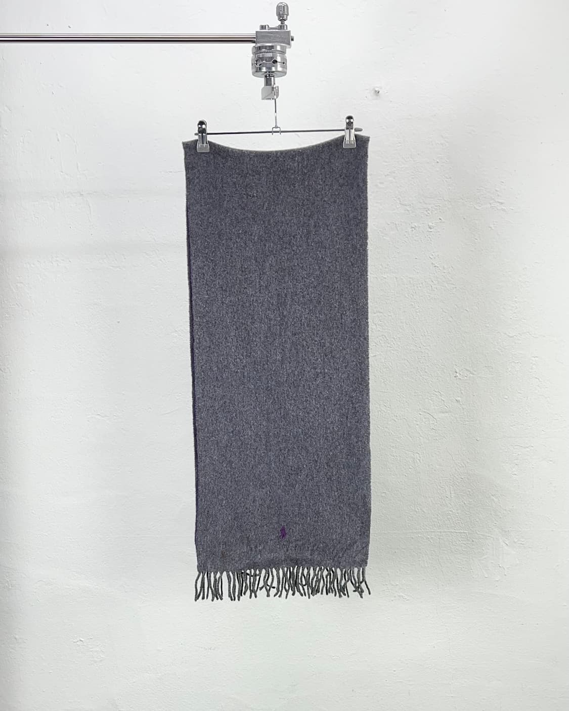 폴로 랄프로렌 투 페이스 프린지 울 머플러 상품이미지5