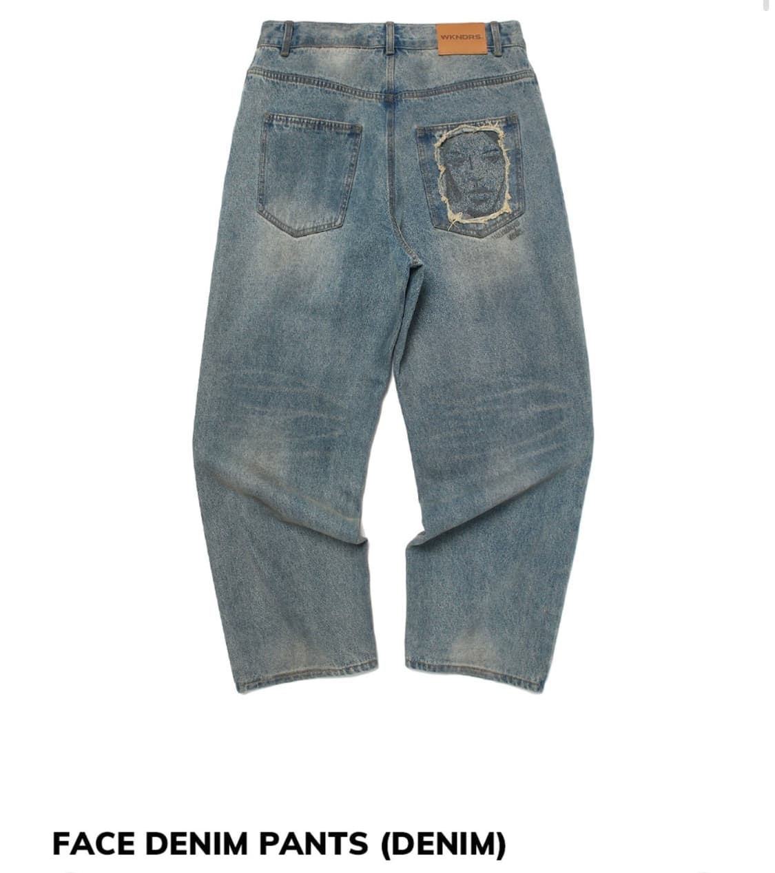 위캔더스 페이스 데님 상품이미지1