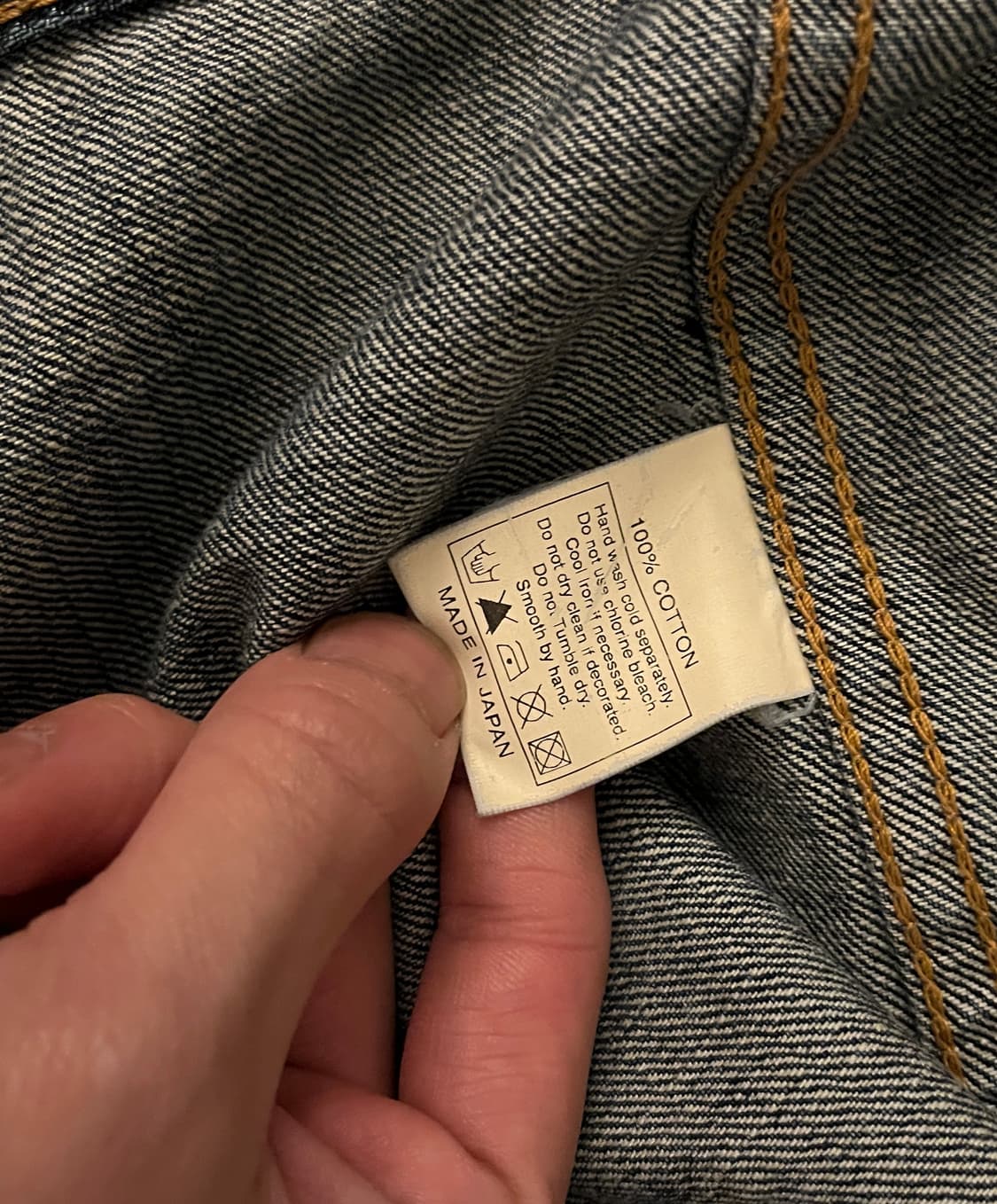 [XL]Cootie 2세대 셀비지 데님 트러커 자켓 상품이미지8