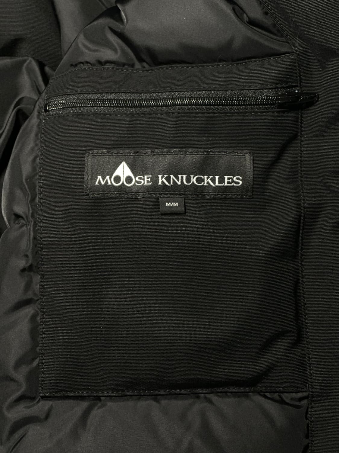 무스너클 발리스틱 봄버 블랙 퍼 M 상품이미지6