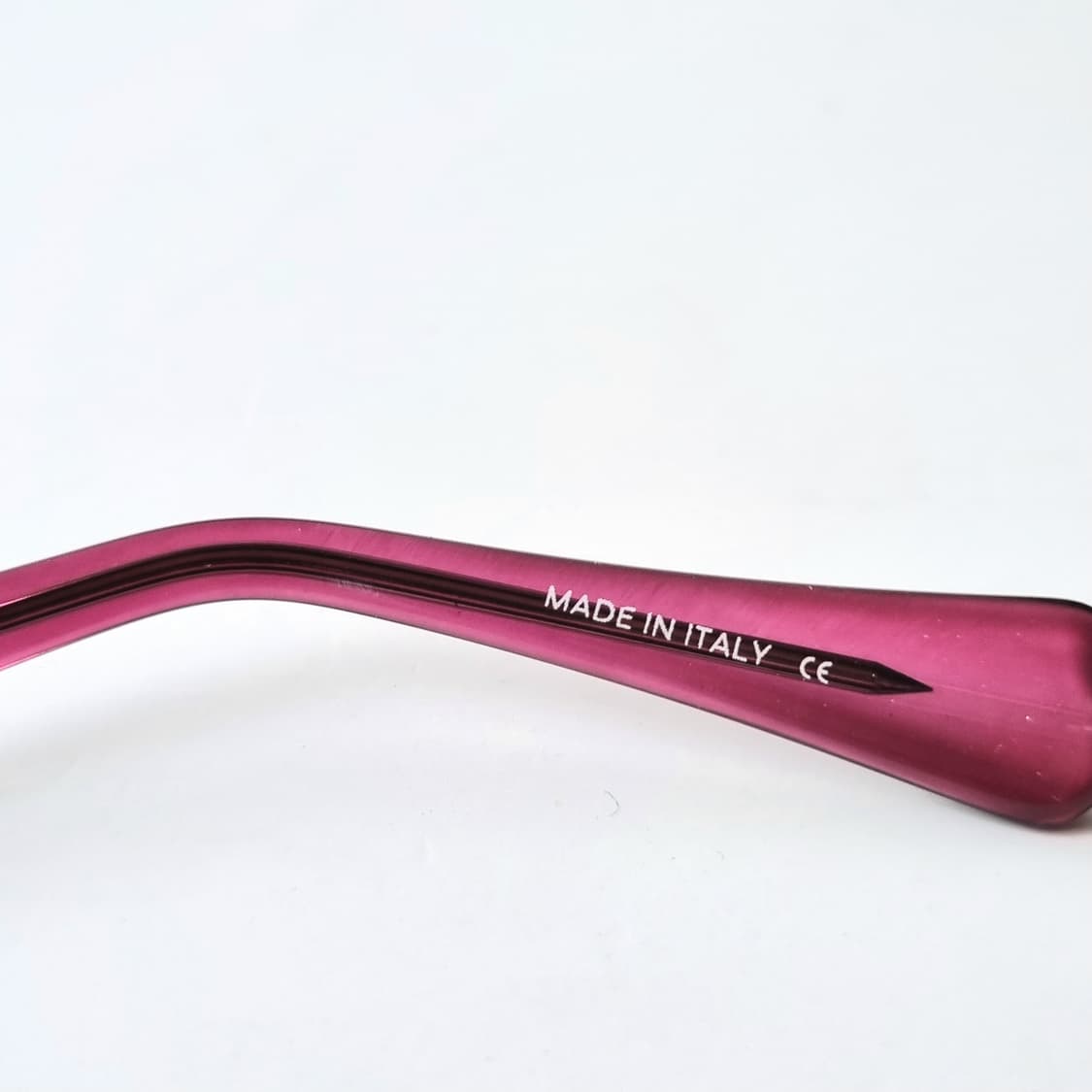 데드스탁 Y2K 무드 끝판왕 딥 퍼플 틴트 오벌 선글라스 상품이미지8