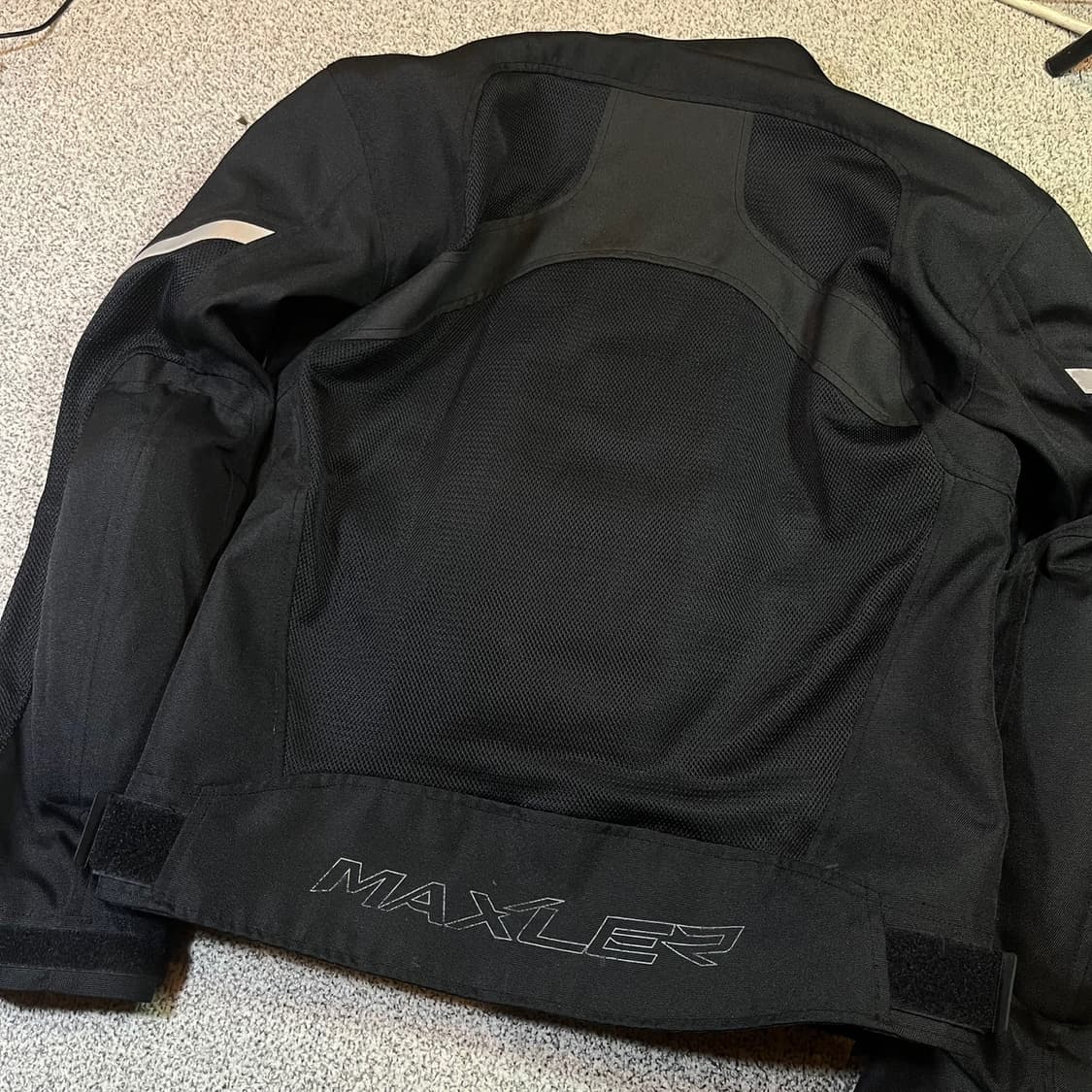 맥슬러 바이커 자켓 ( 어깨, 등 보호구 ) 상품이미지2