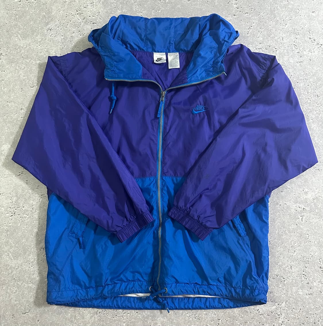 00s NIKE 배색 나일론 바람막이 017 상품이미지2