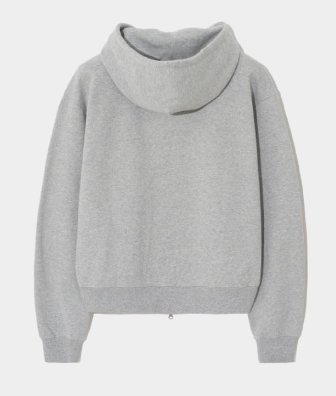 세터 (SATUR) 테오 코튼 올 데이 후드집업 멜란지그레이 L 상품이미지3