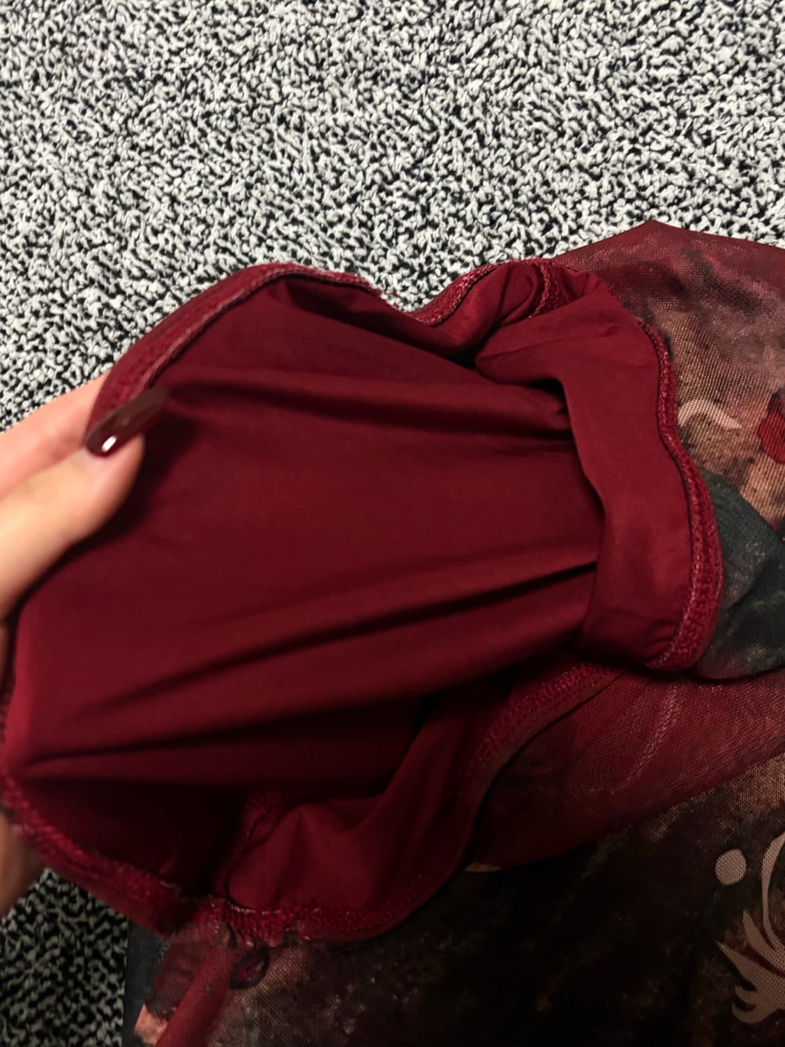 피아오량 플라워 슬림 롱 스커트 오리엔탈 상품이미지3