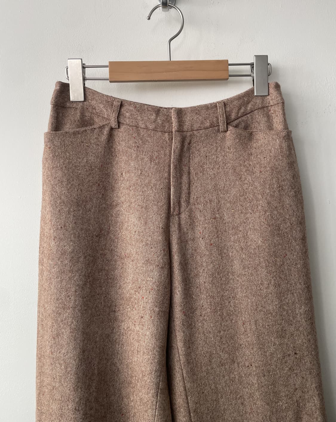 vintage mid rise wide wool slacks 상품이미지2