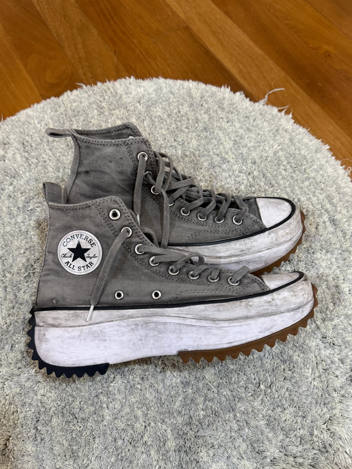 [265] 컨버스 런스타 하이크 하이 빈티지 스모크 그레이 상품이미지1