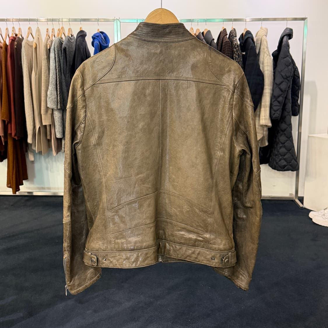 [100] 시리즈 램스킨 양가죽자켓 상품이미지2