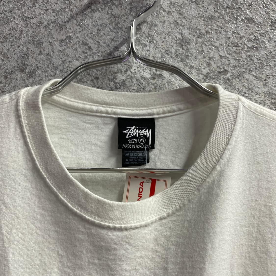 스투시 런던 빅로고 화이트 반팔티 B4210 상품이미지3