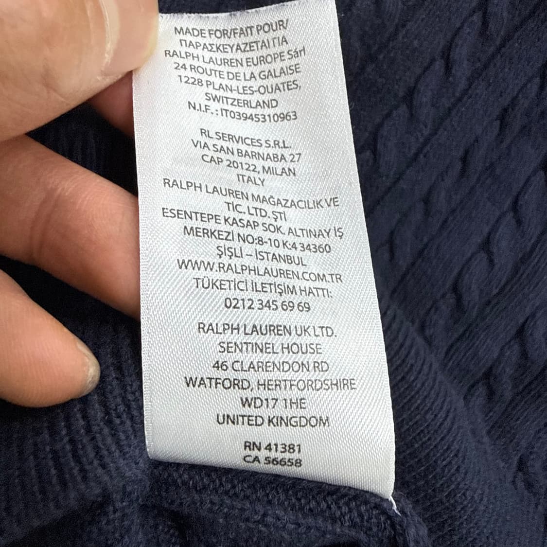 L 폴로랄프로렌 케이블 니트 가디건 0401T 상품이미지4
