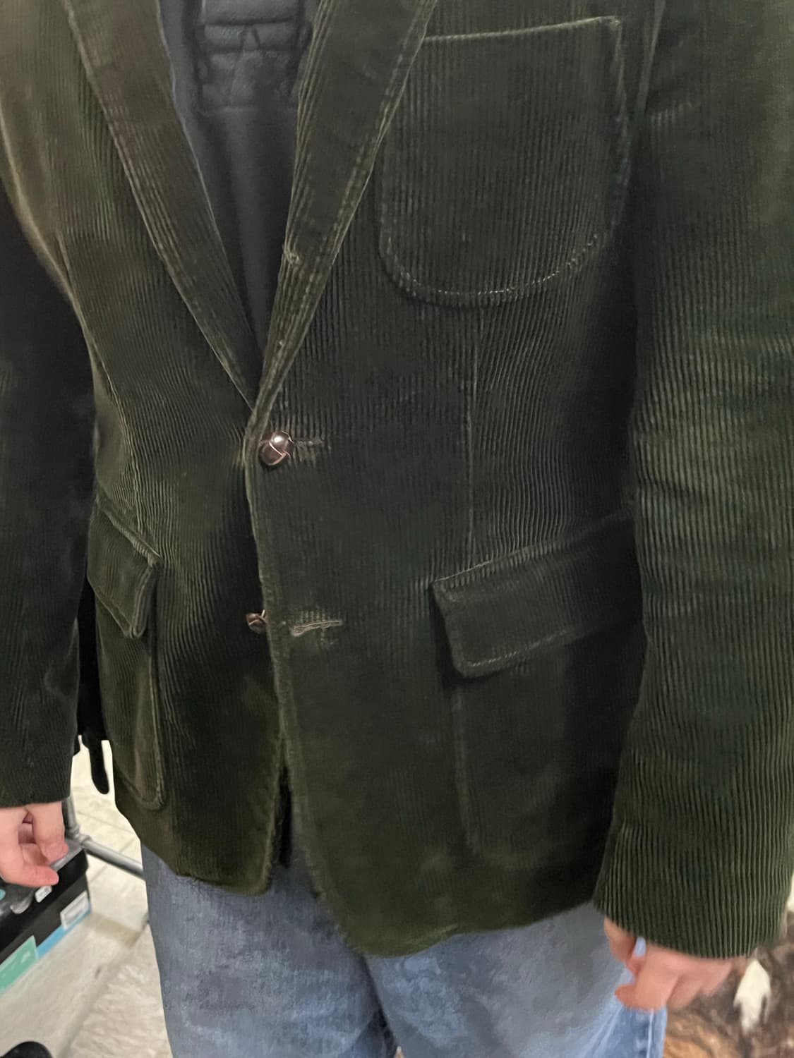 POLO RALPH LAUREN Corduroy Blazer Jacket 상품이미지4