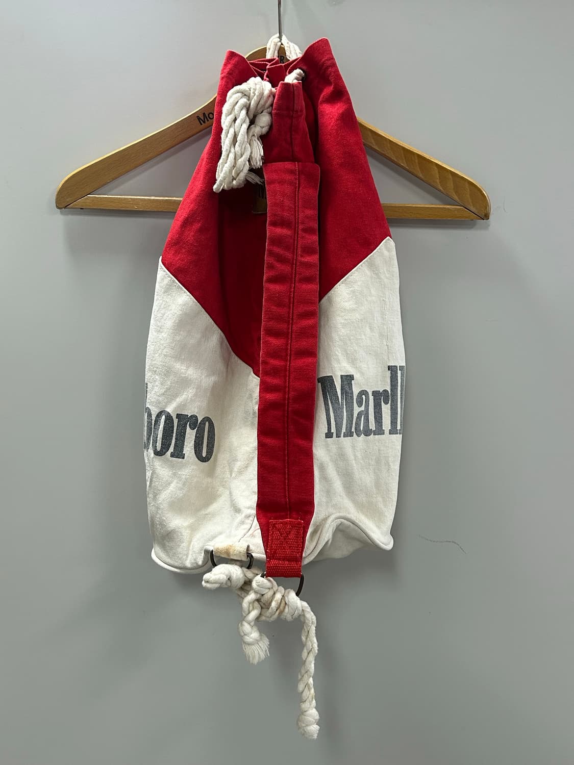 빈티지 Marlboro 캔버스 럭색 상품이미지7