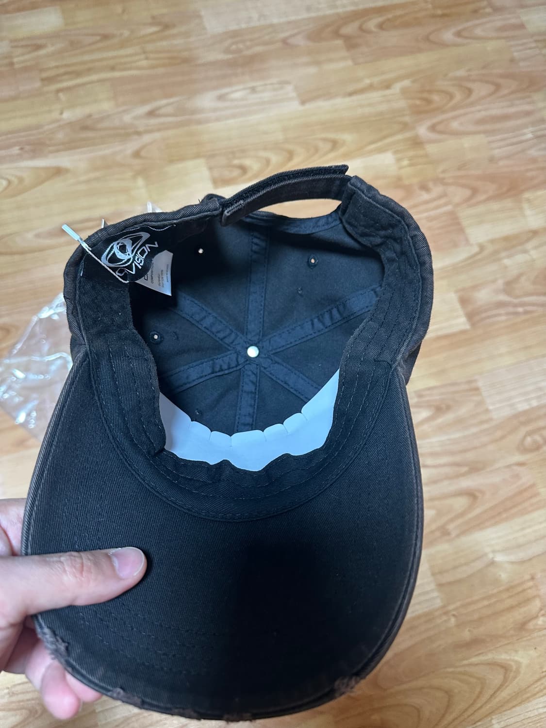 [Free] 씨비전 바이 씨에스씨 비전 디스트로이드 캡 워시드 블랙 상품이미지6