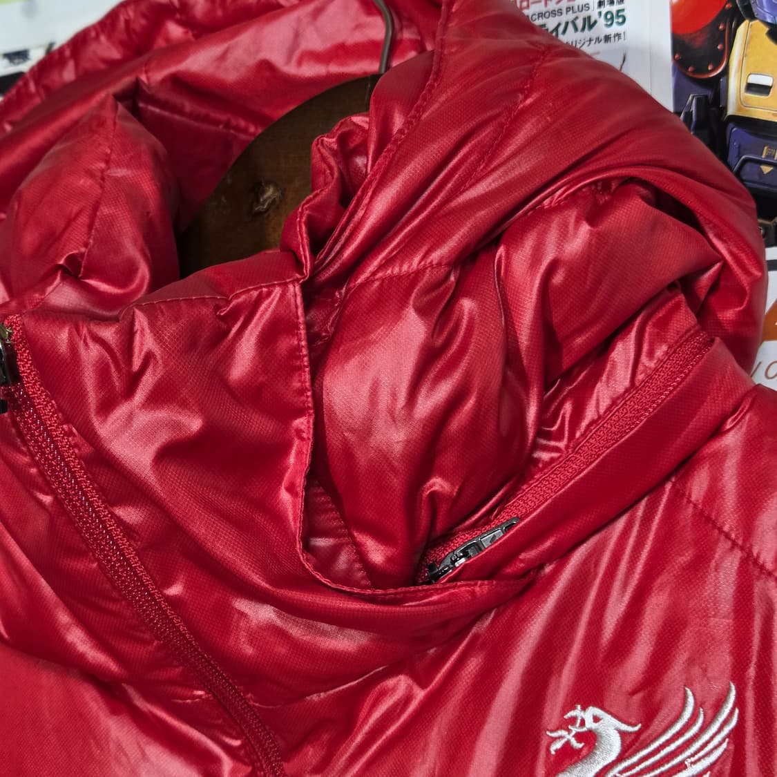 아디다스 리버풀 레드 구스 다운 패딩 상품이미지8