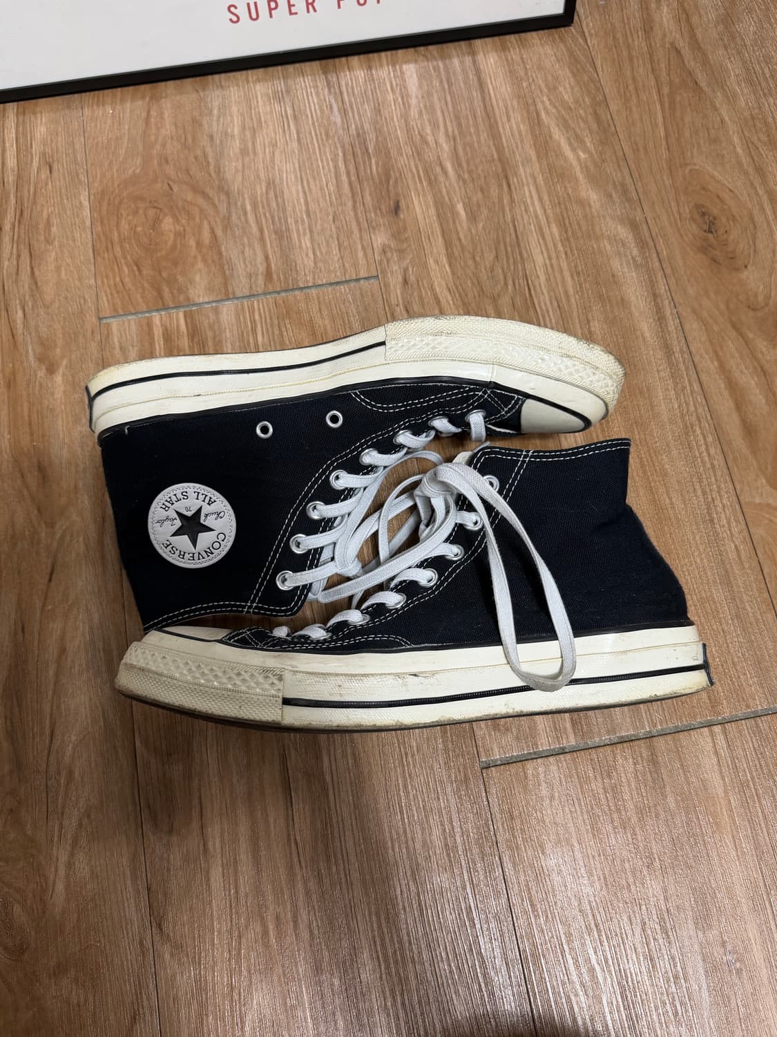 컨버스 척테일러 하이 블랙 상품이미지2