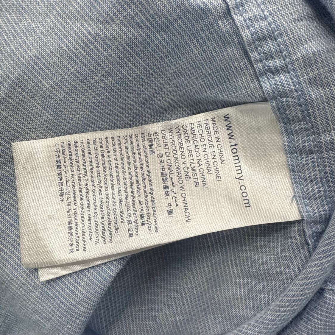 [S] 타미힐피거 코튼린넨 셔츠 상품이미지6