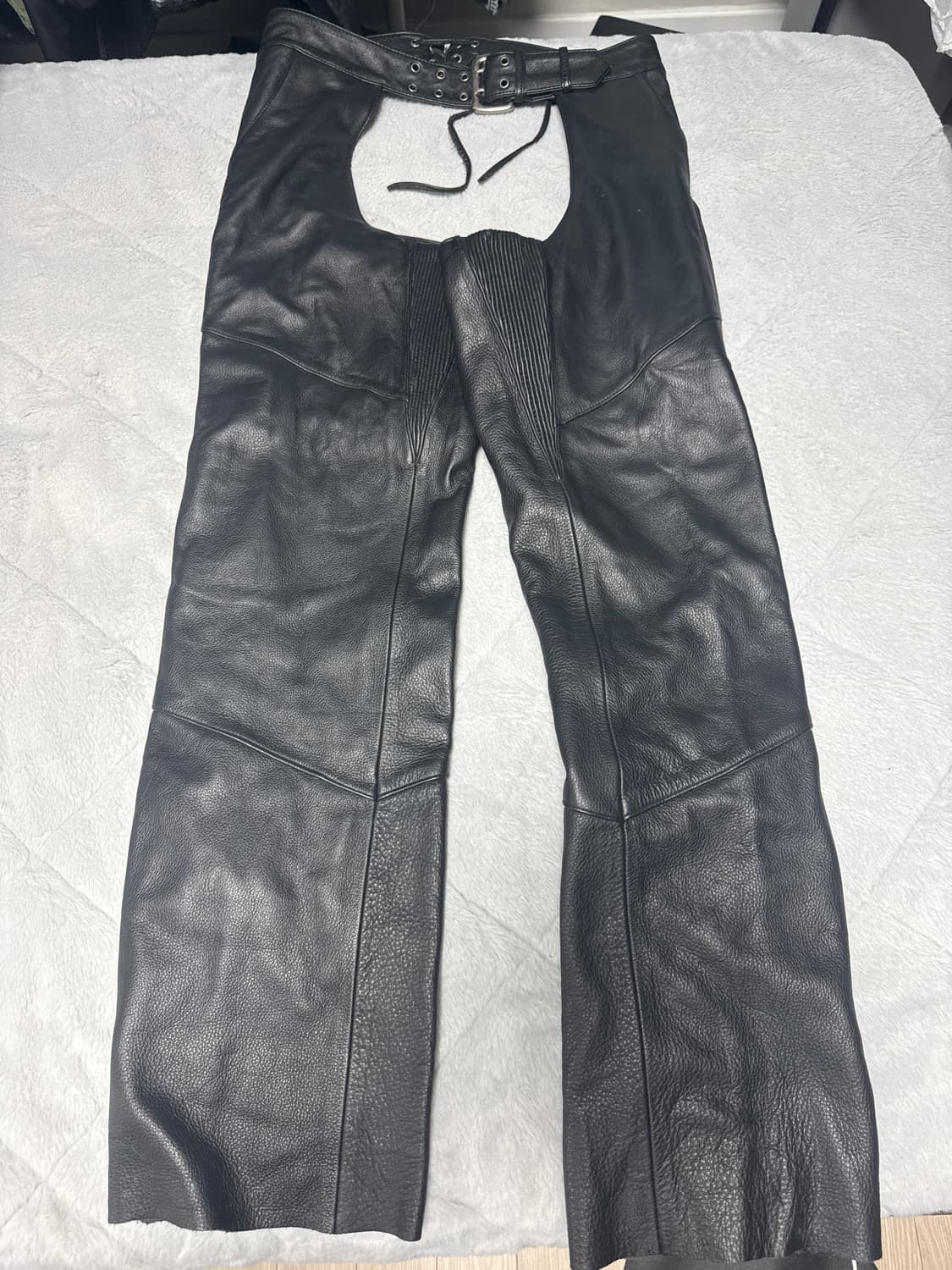 할리데이비슨 챕스 레더 팬츠  상품이미지2