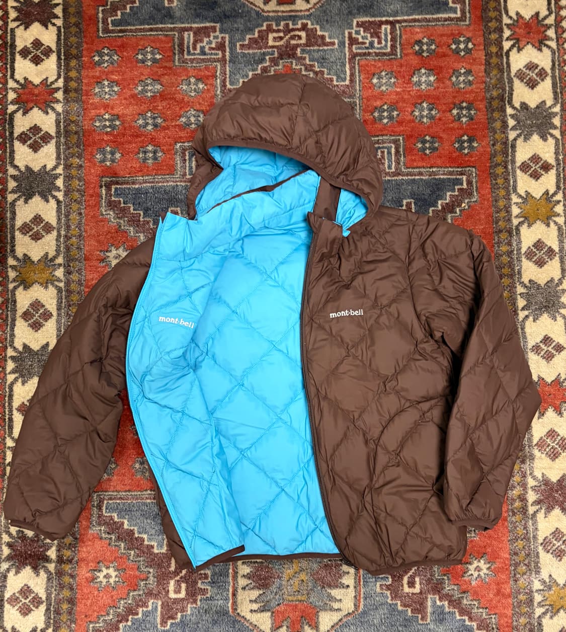 몽벨 리버시블 키즈 경량패딩 150 상품이미지2