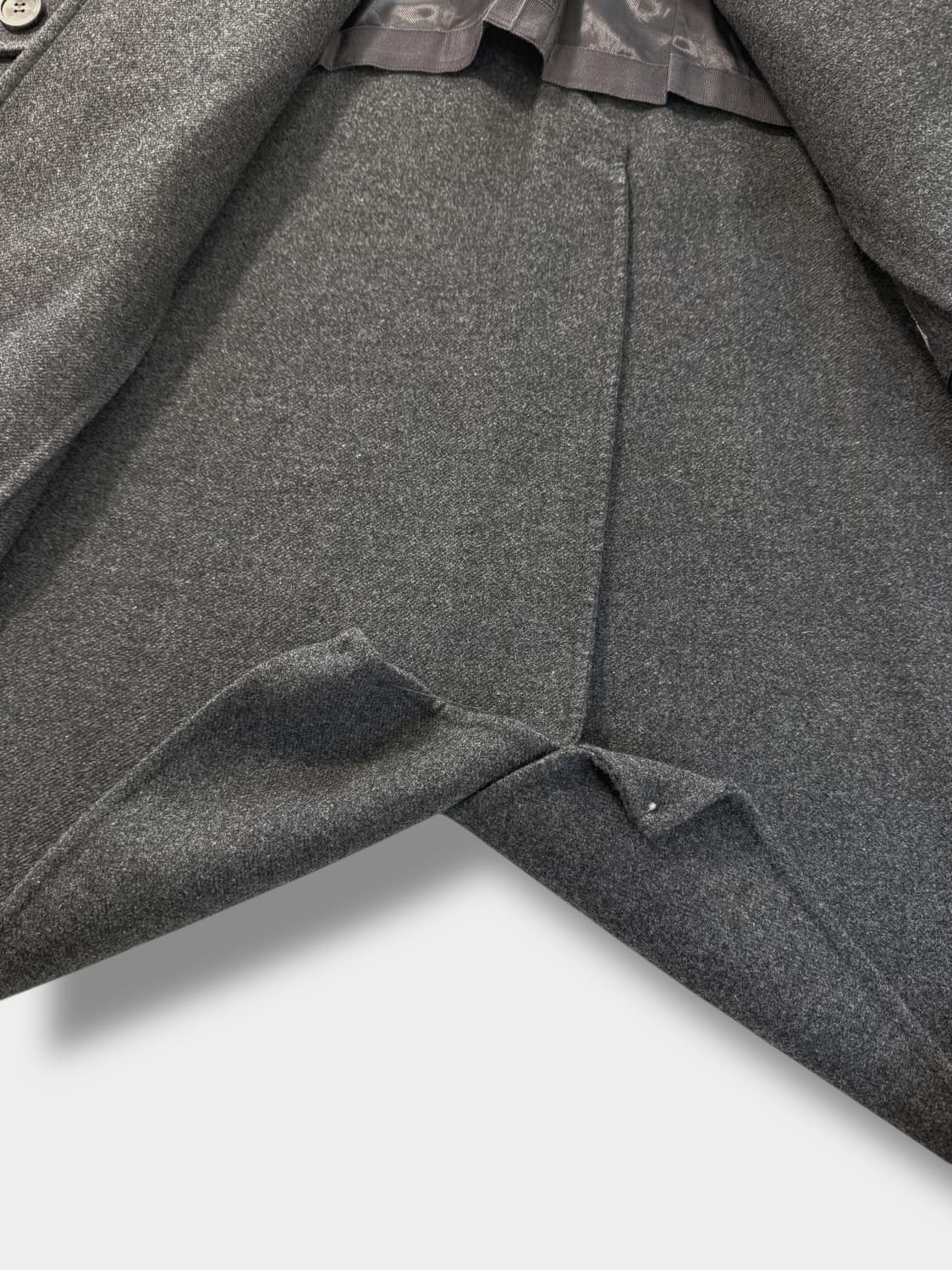 솔리드옴므 24fw 캐시미어 울 맥시 코트  상품이미지6