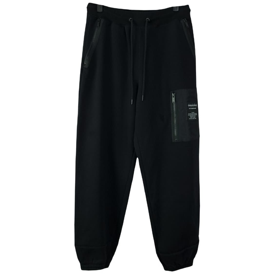 [지유 X 언더커버] 스웻 조거 팬츠 블랙 M20092 상품이미지2