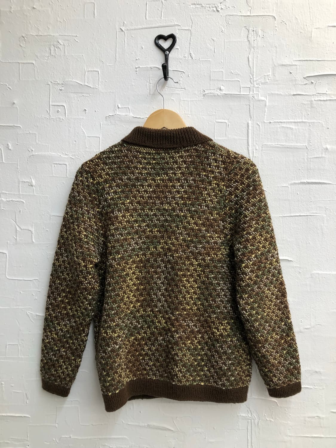 chestnut crochet cardigan 상품이미지6
