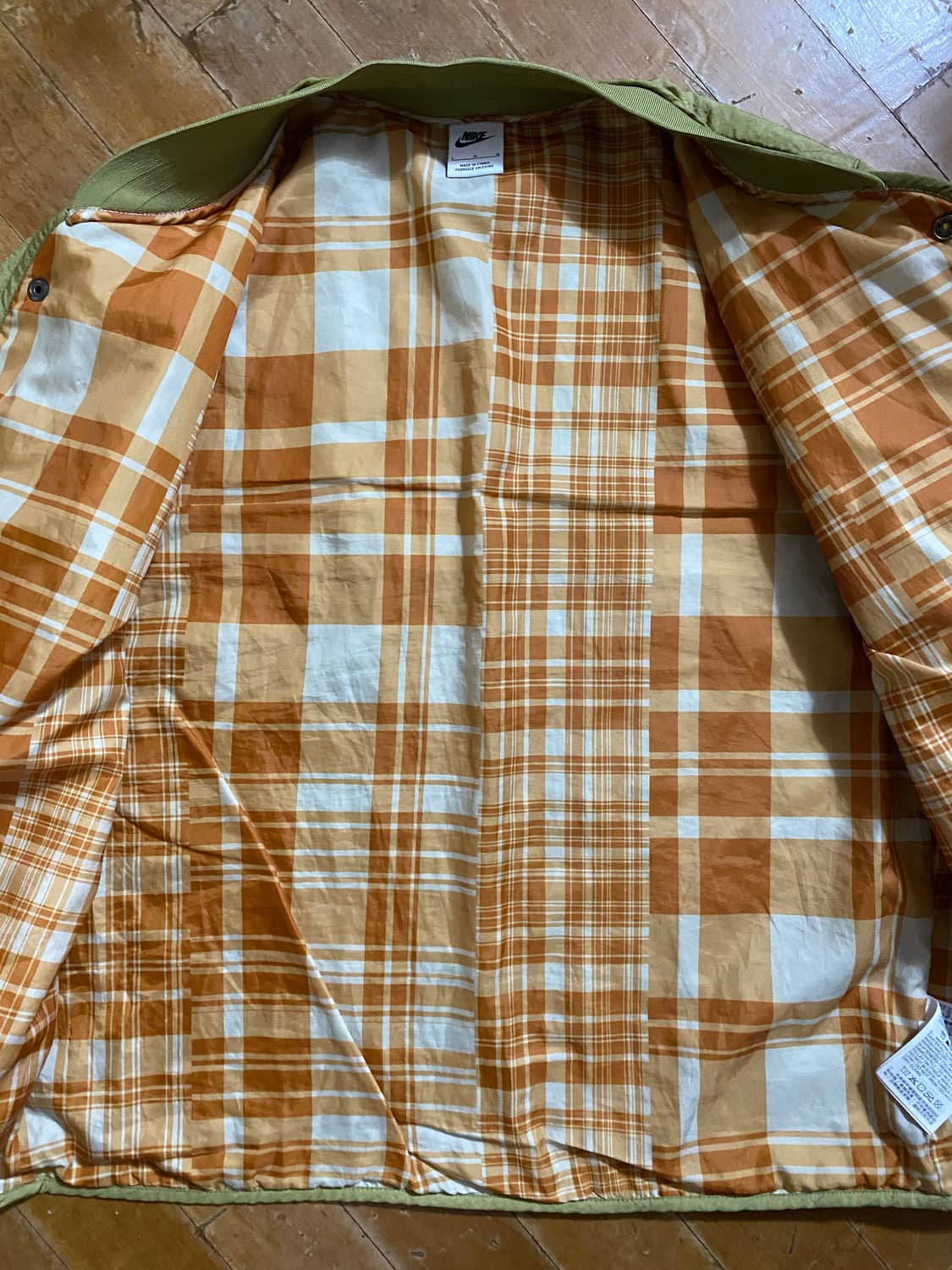 나이키 카키색 간절기 자켓 L (100~105) 상품이미지4