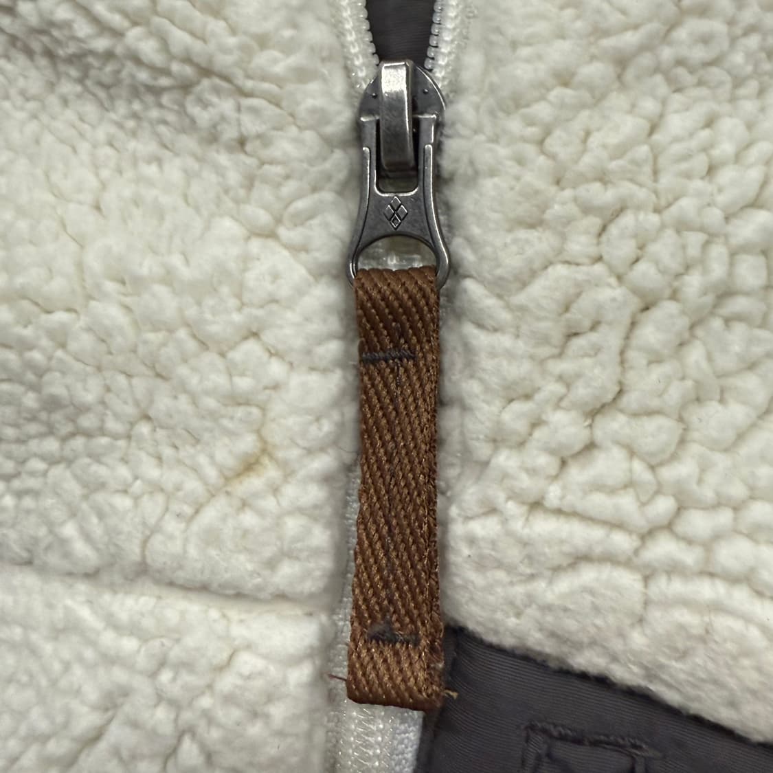 [정품/L] 몽벨 아이보리색 후리스 자켓 b16 상품이미지7