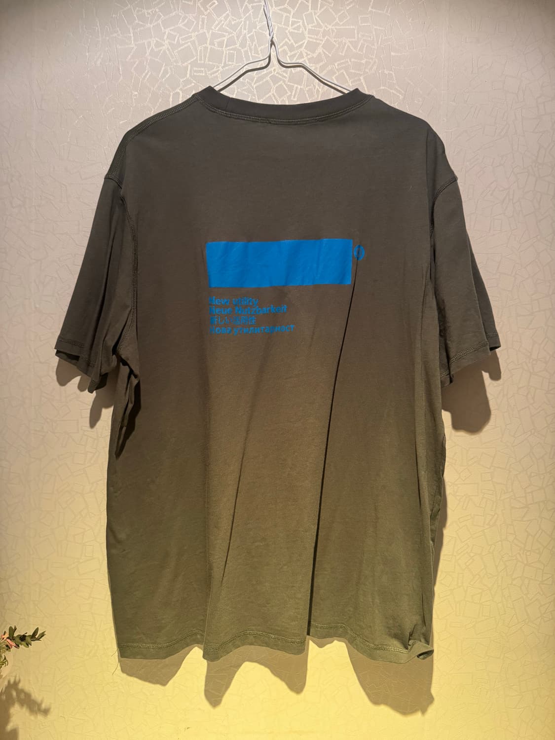Affix 블랭크 로고 티셔츠 모스그린 XL 상품이미지2