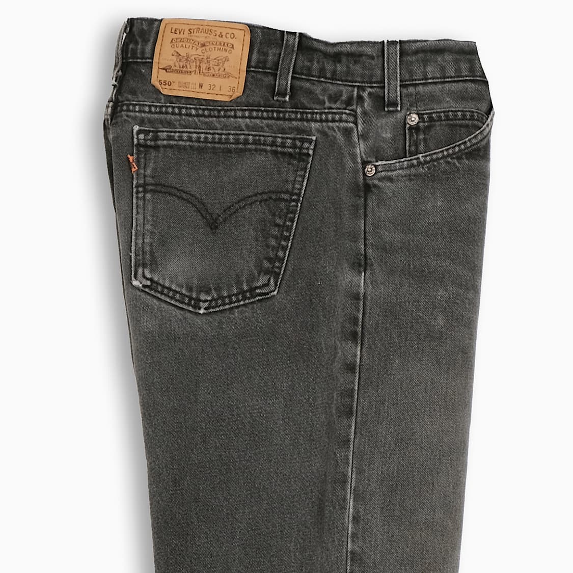 리바이스 550 오렌지탭 흑청 90s 31 인치 OR5503238 상품이미지6