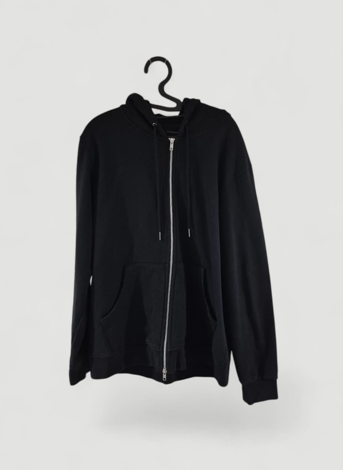 [XL]퍼스널팩 올블랙 후드집업 상품이미지2