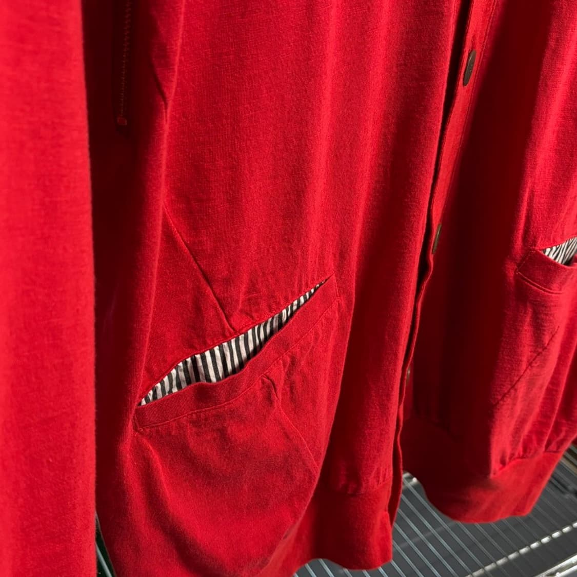 2) 언더커버 25fw 집 레드 가디건 상품이미지5