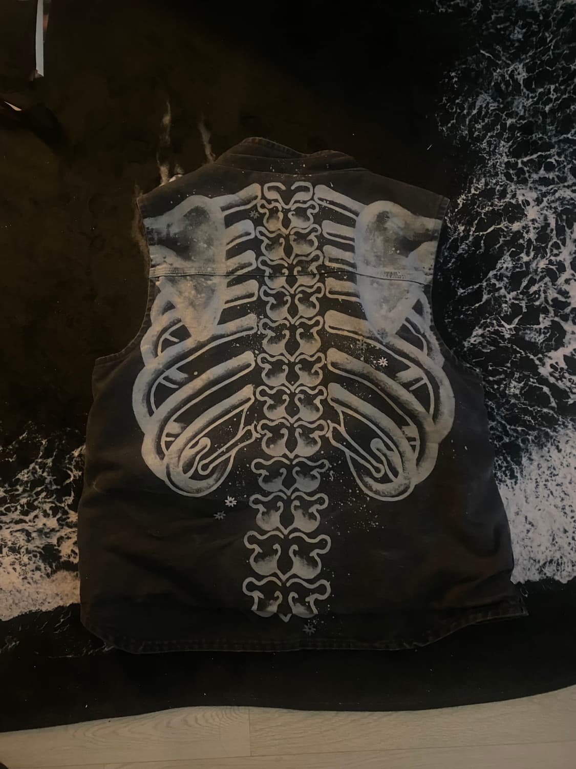 딘착용) 칼하트 커스텀 본데님 베스트 상품이미지4