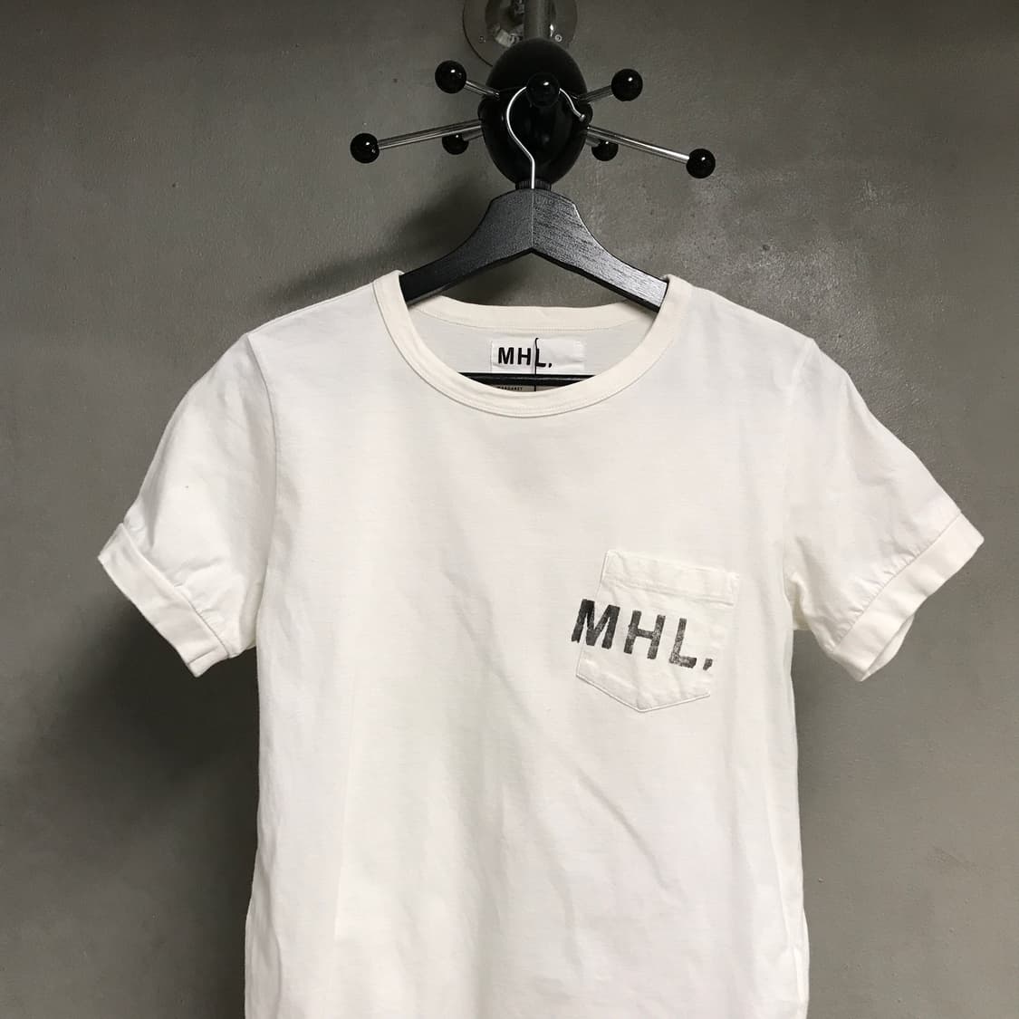 MHL 마가렛호웰 화이트 반팔 티셔츠 3(W) 상품이미지2