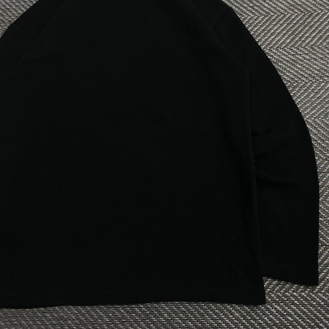 피앤콤마 머슬핏 미니멀 니트 블랙 o 3966 상품이미지2